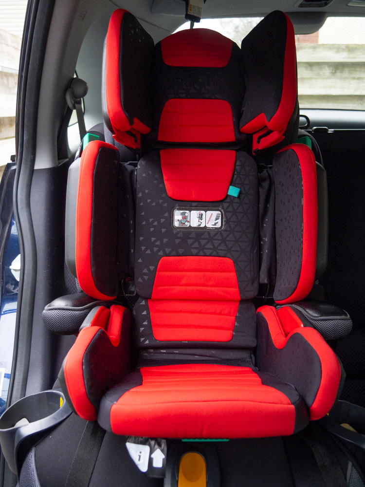 hifold fit and fold High Back Booster Seat Review - Car Seats For The  Littles