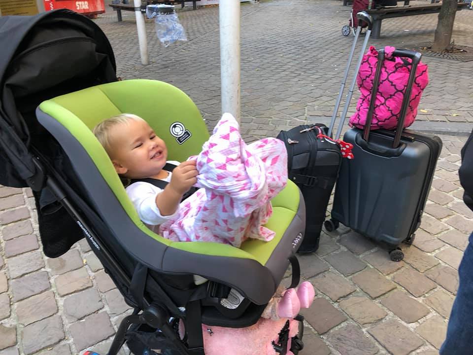 7 Genius Ideas For How To Transport Your Car Seat In An Airport 2022 Reviews Travel Mom - How To Travel With An Infant Car Seat